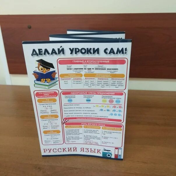 Сама делай уроки. Буклет делай уроки сам. плакат по русскому языку. делай уроки сам плакаты. делай уроки сам 2-5 класс.