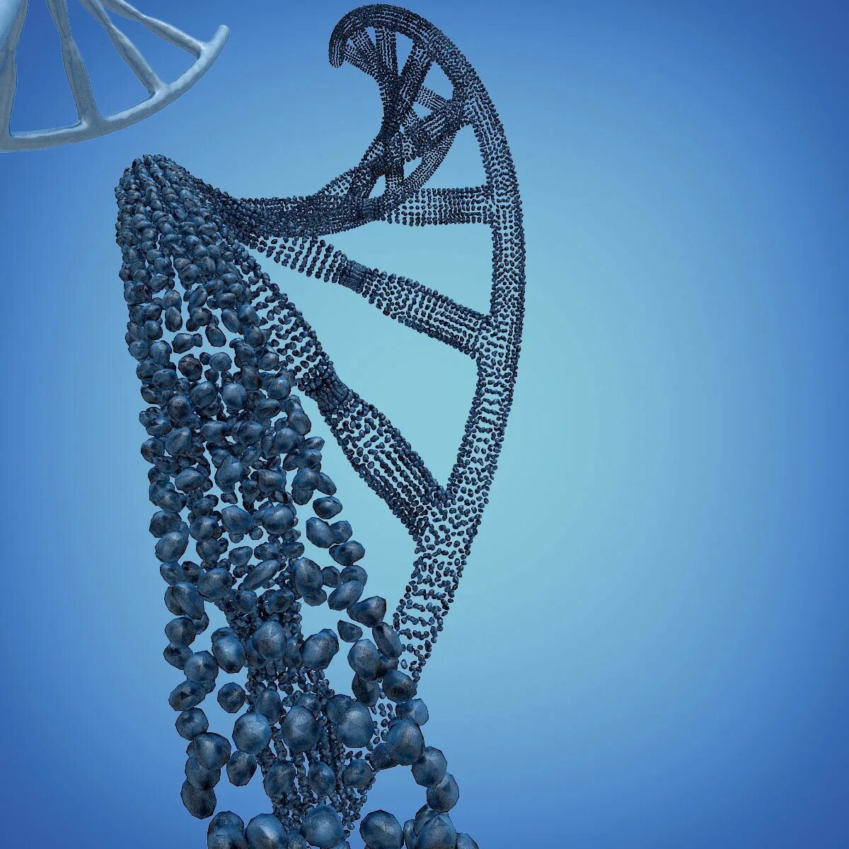 Модель ДНК. 3д моделирование ДНК. ДНК 3d модель. 3д модель ДНК для 3д принтера.