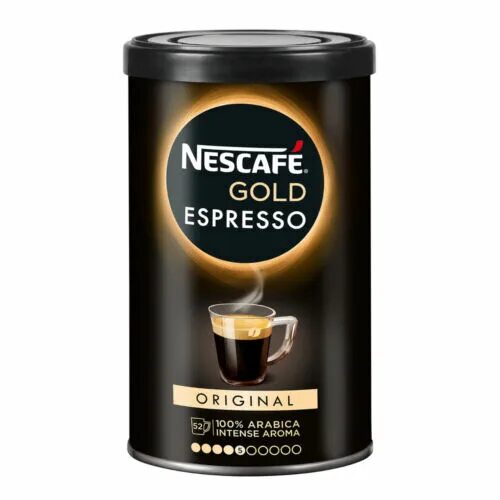 Эспрессо растворимый. Кофе Нескафе эспрессо. Nescafe Gold 95г. Nescafe Espresso растворимый. Кофе Нескафе Голд эспрессо.