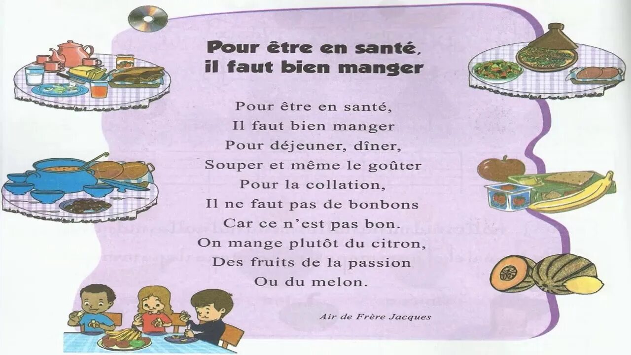 Il est bien. Poesie с на французском. Il faut предложения. Santé слова. Il faut упражнения для детей.