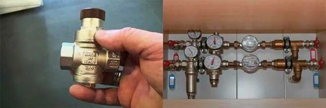 Установить редуктор давления. Проточный редуктор давления. редуктор регулятор давления. выравниватель давления в системе водоснабжения.