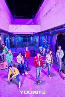 All 9 members of Brand New Music's rookie boy group YOUNITE gather for the first