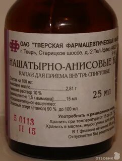 Нашатырно анисовые капли отзывы