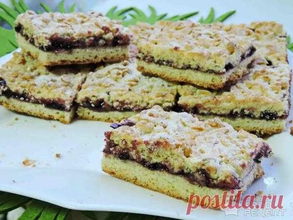 Кудрявый пирог с вареньем 1 - рецепты с фото на vpuzo.com