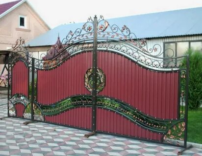Профнастил с ковкой
