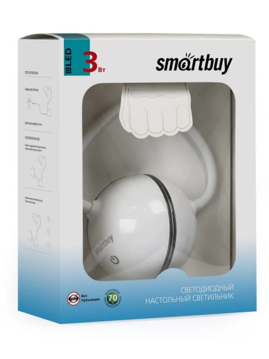 Smartbuy sbl led. Настольный светильник smartbuy sbl-3-222. светодиодный наст. светильник (led) smartbuy-3w/222/ w (sbl-3-222-white). smartbuy светильник светодиодный 3вт. smartbuy светильник настольный светодиодный.