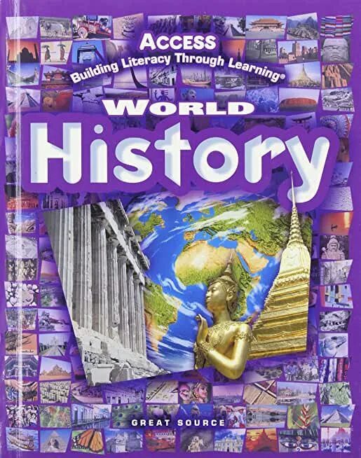 Your access to the world. History students book. world history book. world history student book. history pupils.