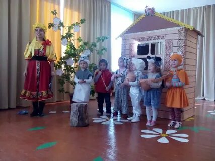 Драматизация сказки в средней группе