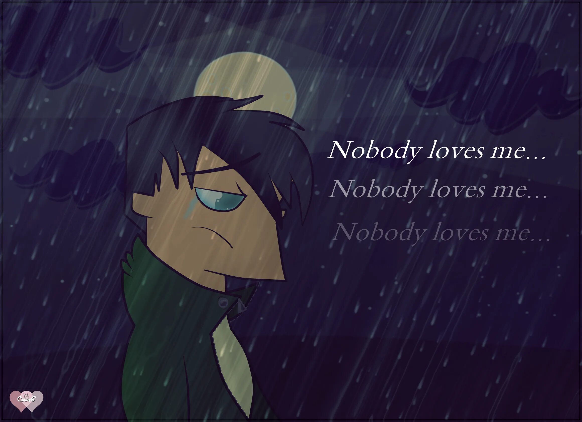Do you still have this. Nobody Loves me. Nobody Art. Nobody мультфильм.