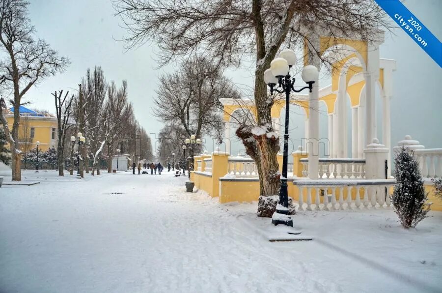 Евпатория зимой фото