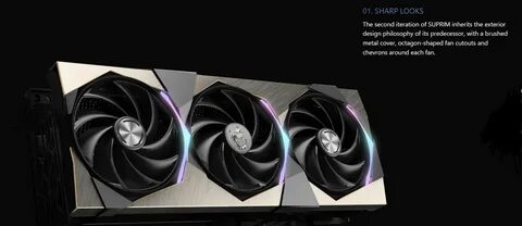 Видеокарта msi rtx 4090 suprim x