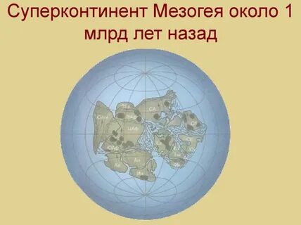 Земля 1 млн лет назад