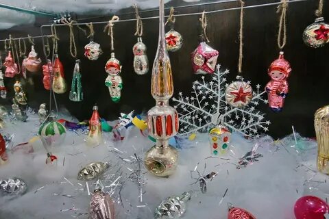 Реставрация елочных игрушек из стекла