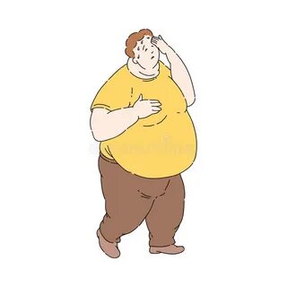 Overweight people wear sweaters