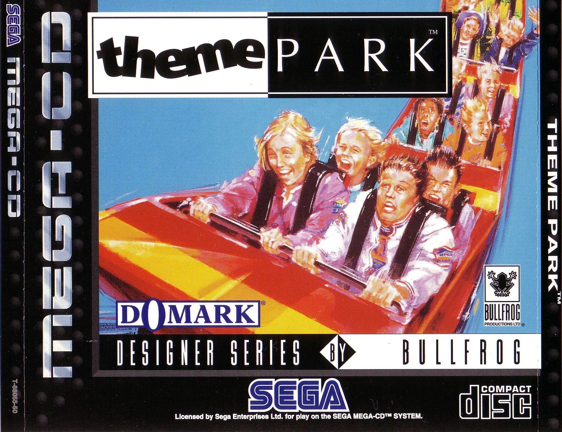 Theme Park Sega. Theme Park сега. Theme Park Mega Drive. Theme Park Sega обложка. Игра парк сега