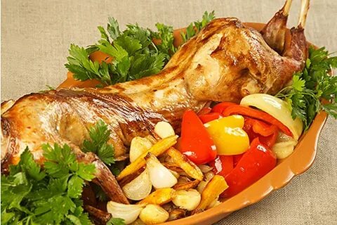 Как приготовить кролика с овощами