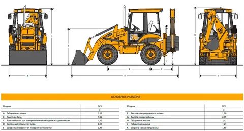 Jcb cx технические характеристики