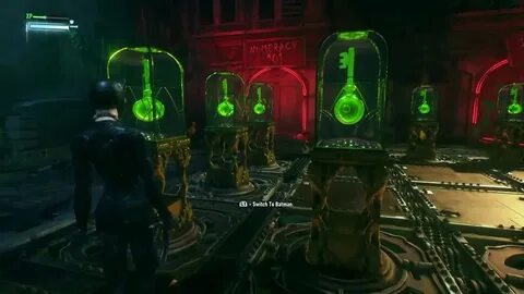 Заложник загадочника batman arkham city