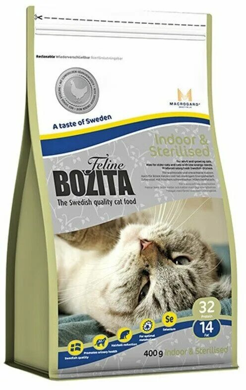 Корм для кошек премиум купить. Bozita Indoor Sterilised 10 кг. Bozita для кошек Indoor Sterilised. Бозита для стерилизованных кошек. Bozita super Premium.