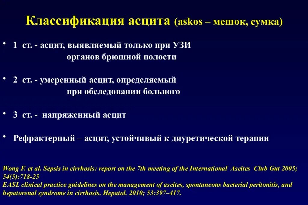 Асцит классификация по степеням. Классификация асцита на УЗИ. Асцит клинические проявления.