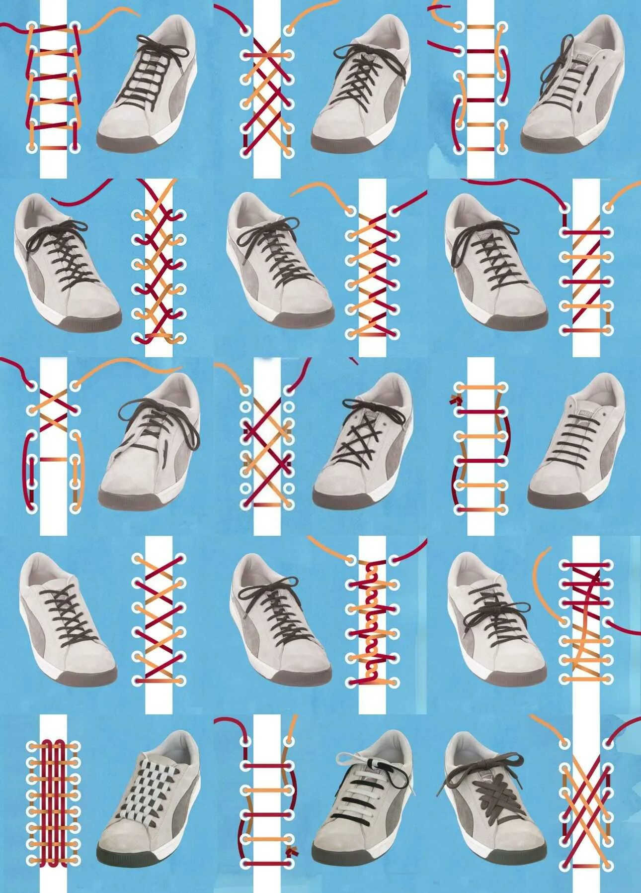 Способы завязывания шнурков на 5 дырок. Типы шнурования шнурков на 5. Зашнуровать кроссовки адидас. Способы зашнуровать шнурки на кроссовках. Как завязать круглые шнурки