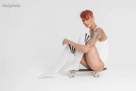 Ella - from shoot with Ella Prien - inked german Modell - at Maddox studio.