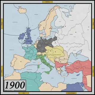 Европа 1900