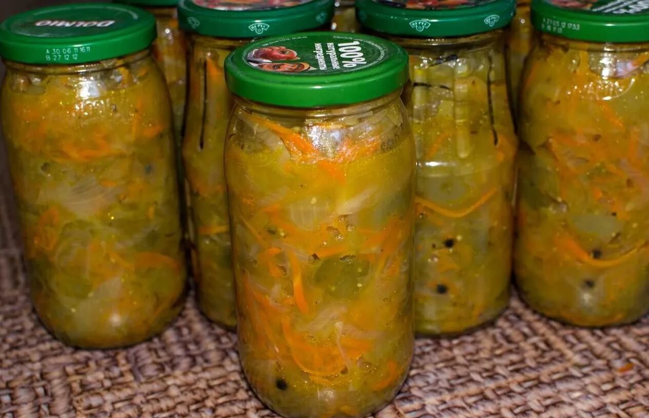Салат из зеленых помидоров на зиму: рецепт с фото - очень вкусная закуска Recipe