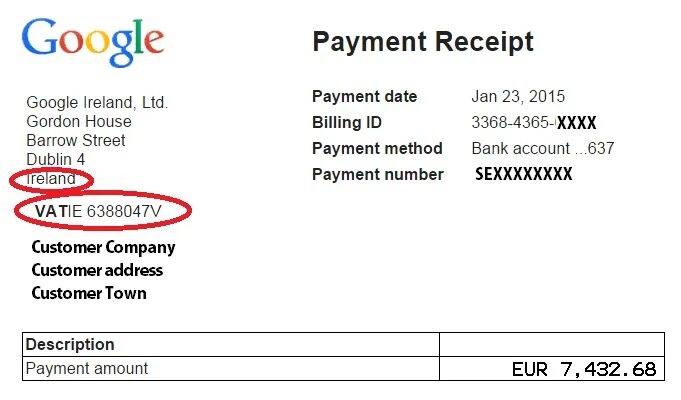 Google payments что это. Google payment Receipt. Google Ireland Limited. Квитанция в Google Ireland. Google Ireland Limited Gordon House Barrow Street Dublin 4 Ireland.