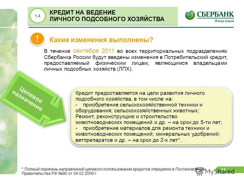 Кредитные программы Сбербанка. Сбербанк России потребительский кредит. Сбербанк кредит ЛПХ. Минимальный кредит в Сбербанке.