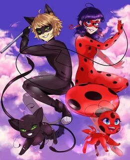 Lady bag and the cat noir