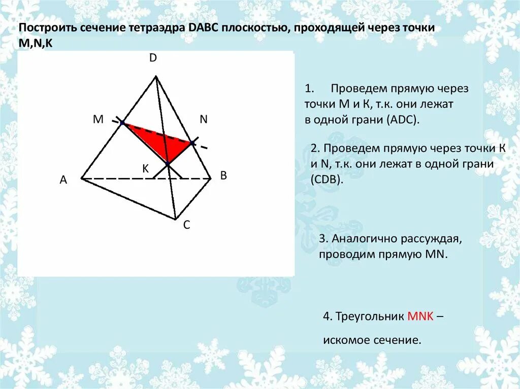 PPT - Построение сечений многогранников PowerPoint Presentation - ID:7008670