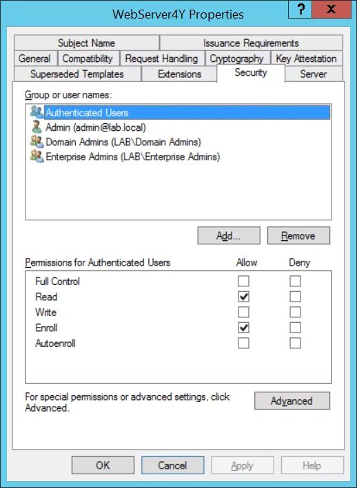 Instance properties