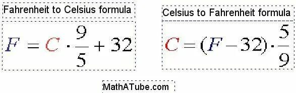 Формула перевода Цельсия в фаренгейт. Как перевести из Фаренгейта в цельсий формула. Из Цельсия в фаренгейт формула. Формула градусов Цельсия из Фаренгейта.