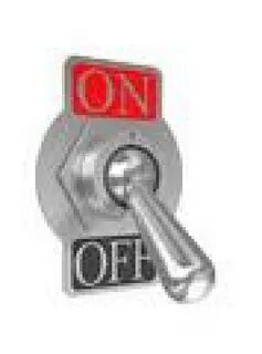 Power on off switch