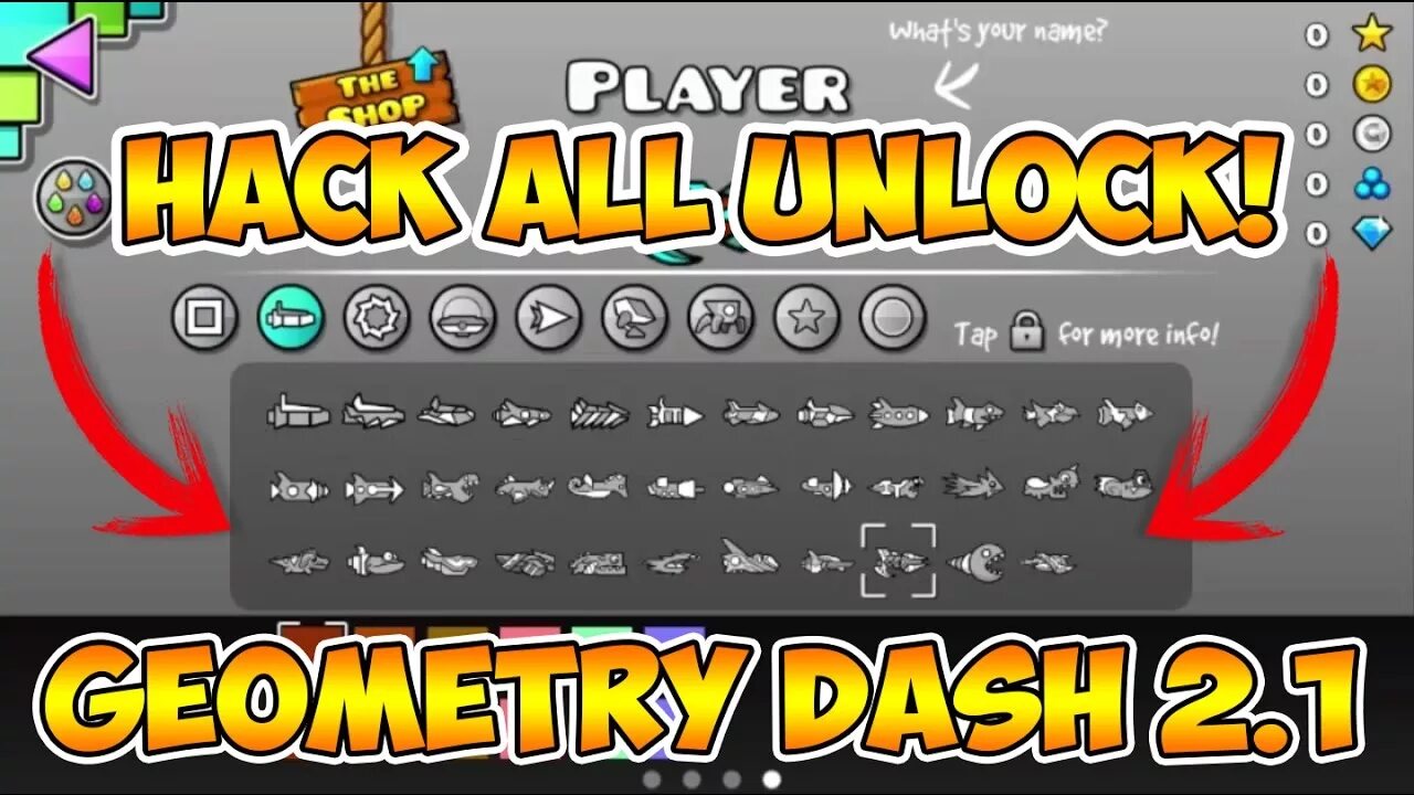 Geometry dash unlock fps