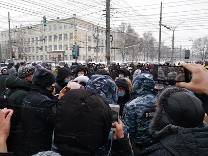 Незаконный митинг
