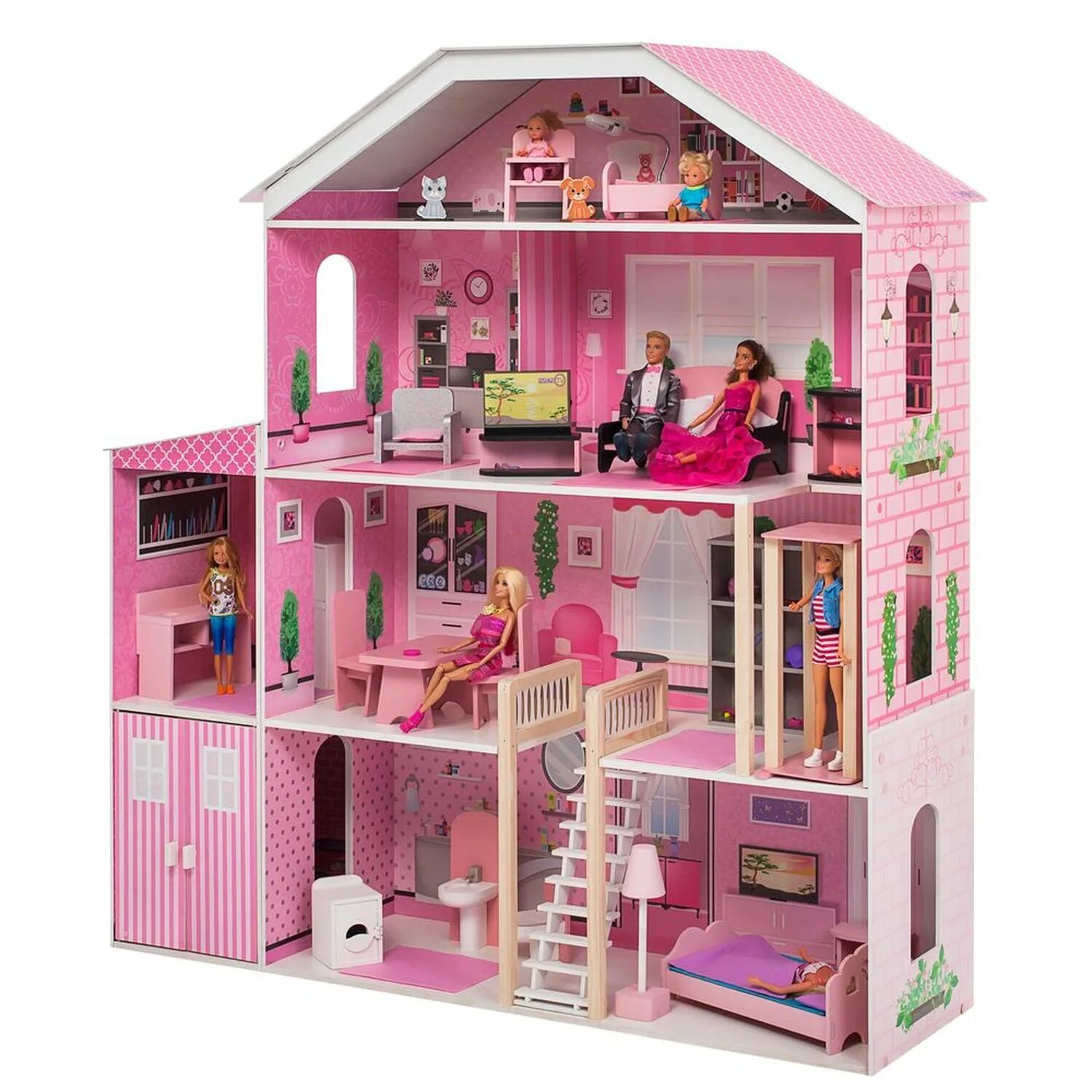 Кукольные дома отзывы. Кукольный домик Паремо. Дом Paremo для Барби. Дом для кукол pd318. Дом для Барби pd318- 20.