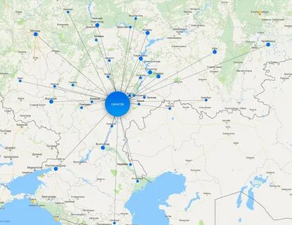 Орел ульяновск расстояние
