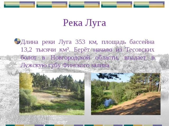 Река луга на карте. Рассказ о реке Луге. Описание реки Луги. Сообщение о реке Луга. Доклад о реке Луге.