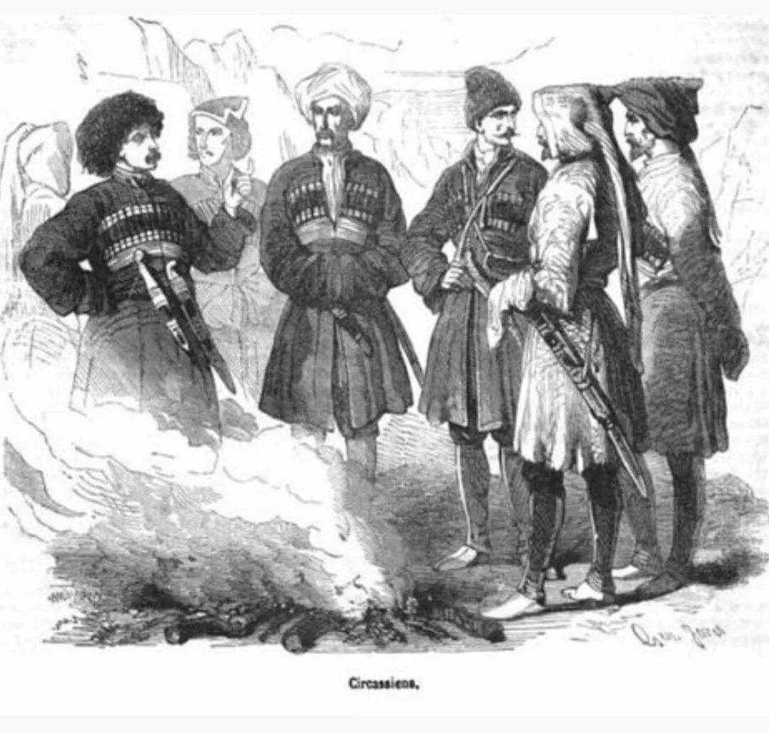 Рисунки горцев