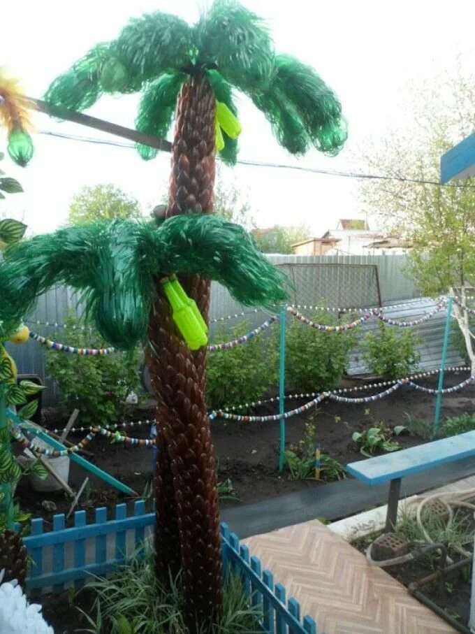 Make Coconut Tree Using Plastic Bottles প্লাস্টিক বোতল দিয়ে অসাম নারিকেল গাছ - Y