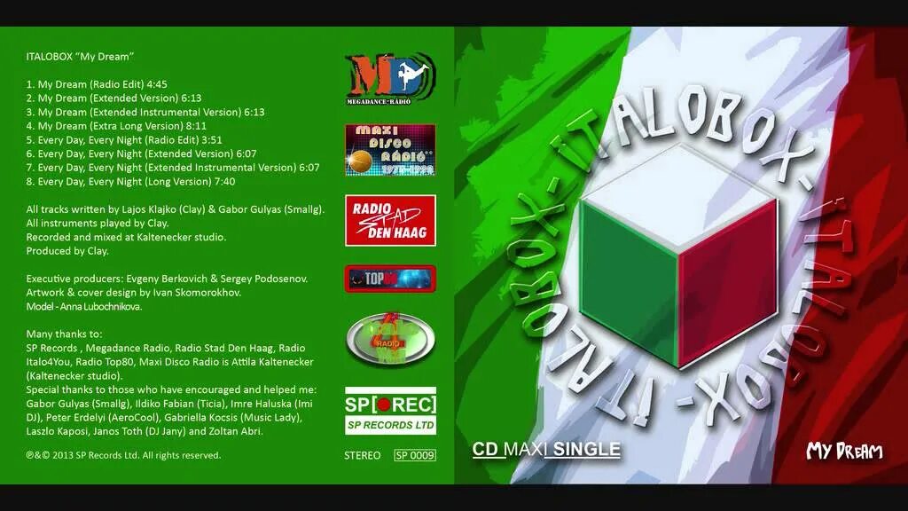 1. Italove. Night radio version. Italove 2022. Night radio version.