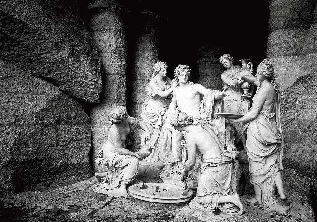 «аполлон и нимфы» детали. 1666 г. Франсуа жирардон «аполлон и нимфы», 1666. Франсуа жирардон. 1666 г.