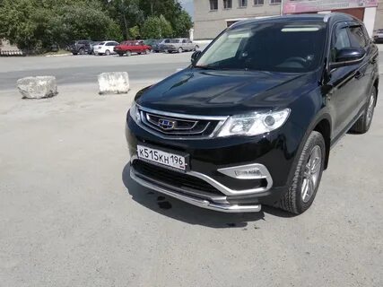 Бампер geely atlas