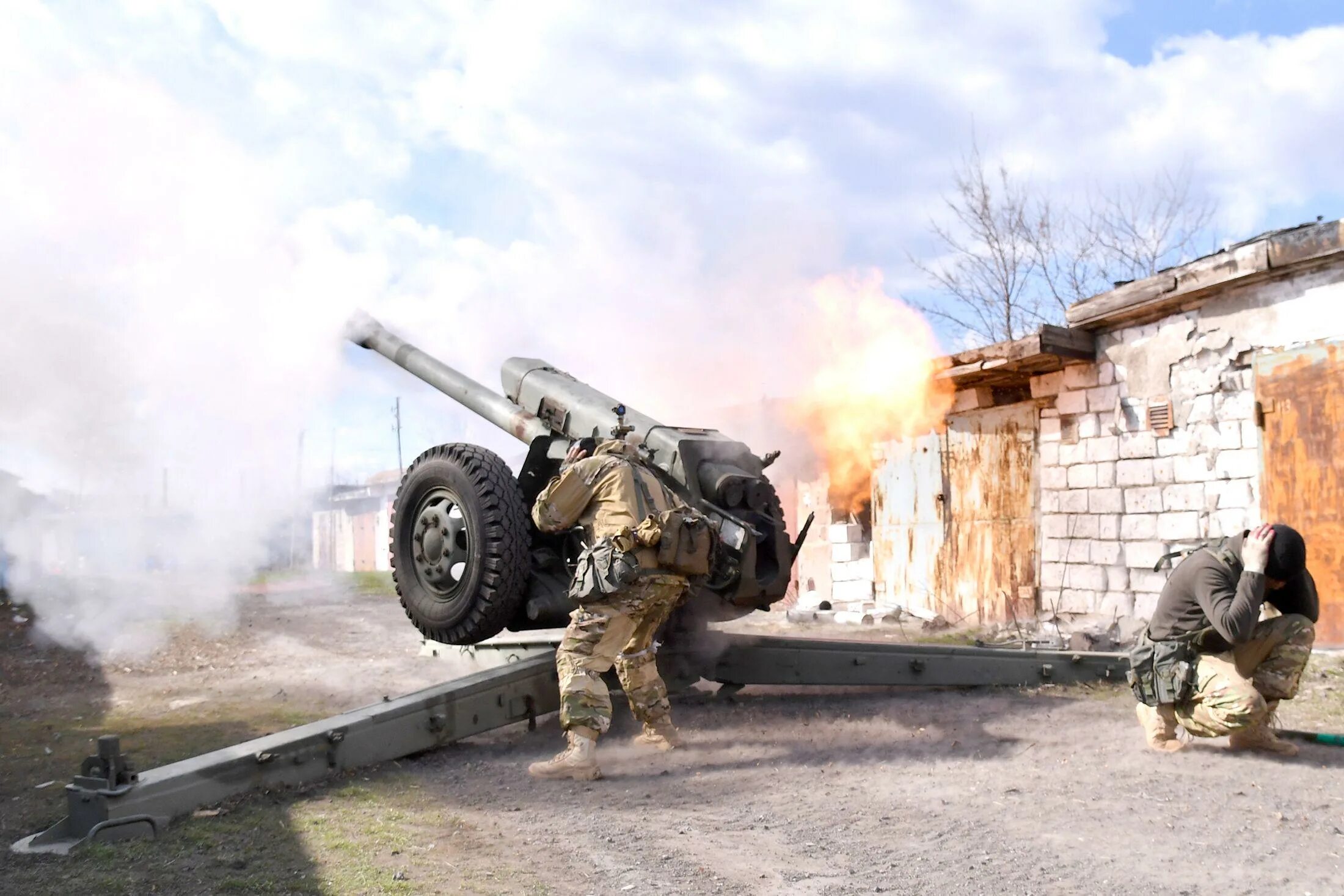 Д-30 гаубица на Донбассе. Д-30 ВСУ. Уничтоженные гаубицы д-30 ВСУ.