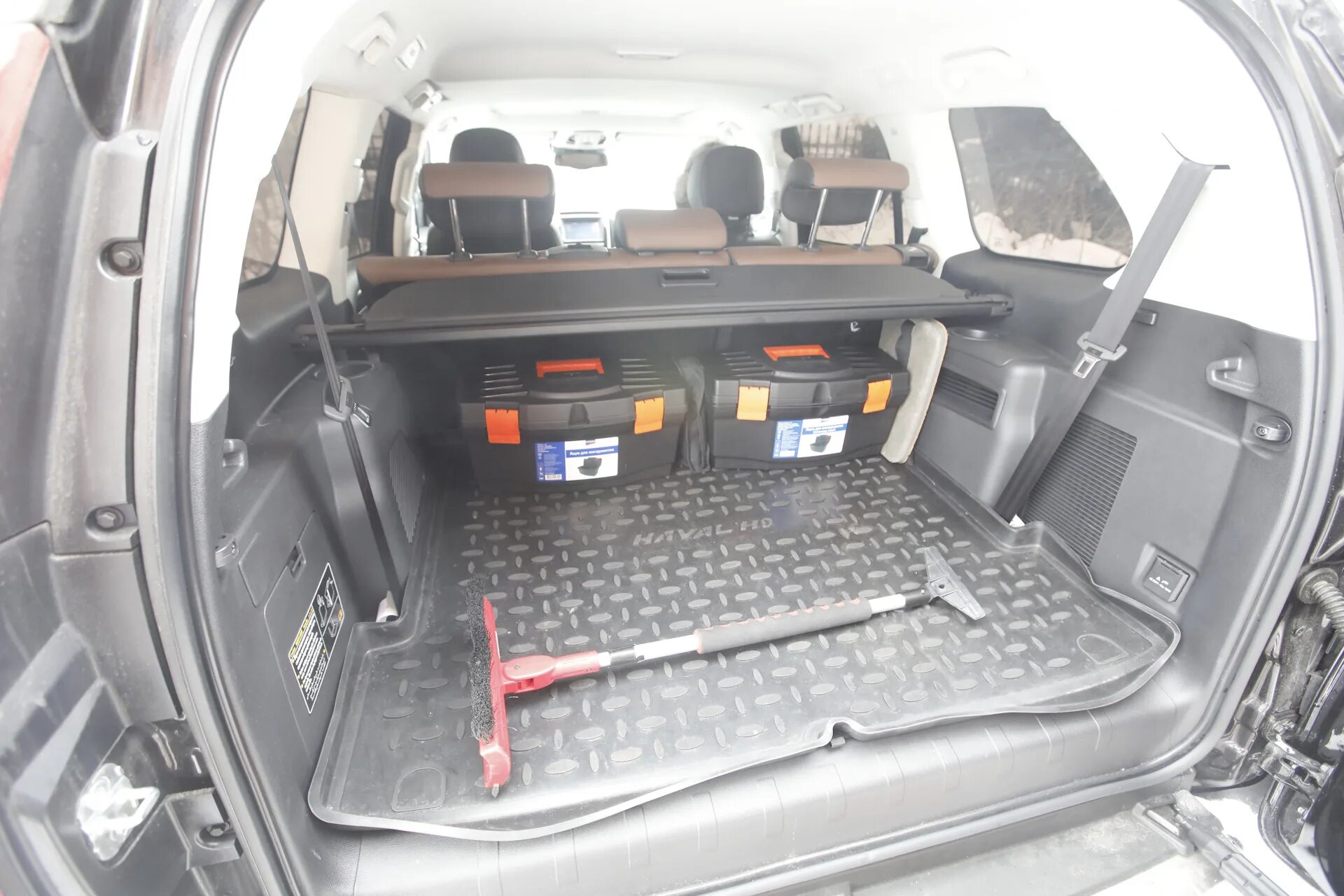 Организация места в багажнике - Haval H9 (1G), 2 л, 2017 года аксессуары DRIVE2