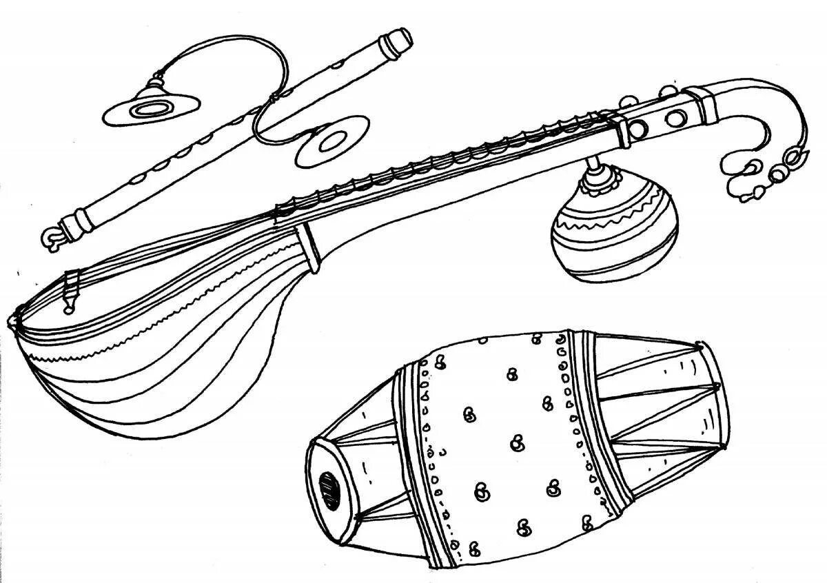 Народные музыкальные инструменты раскраска. Русские народные инструменты раскраска. Русские народные музыкальные инструменты раскраска. Раскраска муз инструменты. Музыкальные инструменты народов рисунки