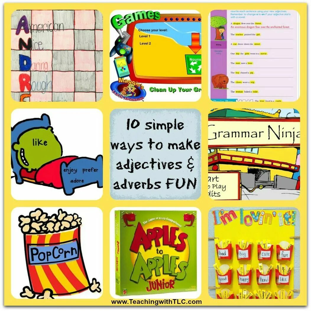 Rich comparative and superlative. Adjectives list people. List of adjectives. Activities for adjectives. Adjectives for kids.