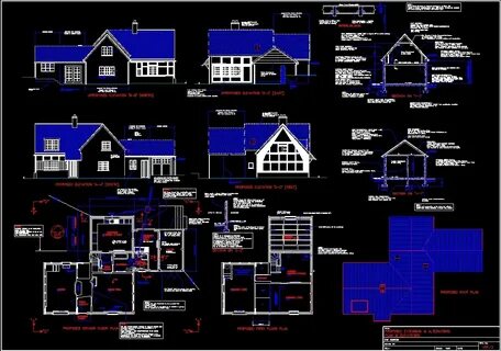 Дом dwg